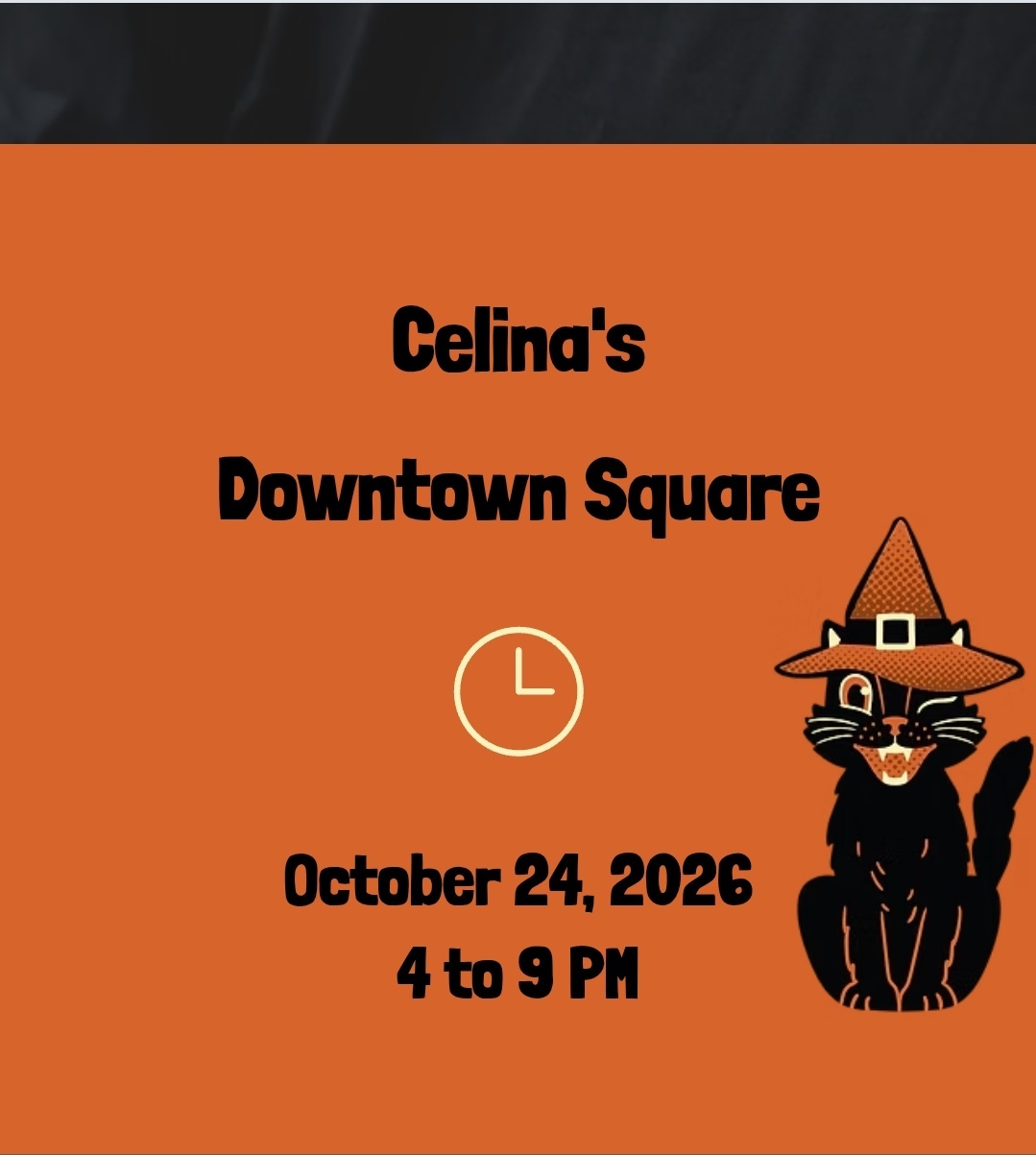 Beware! of the Square — October 24, 2026, 4 to 9 PM at Celina's Downtown Square